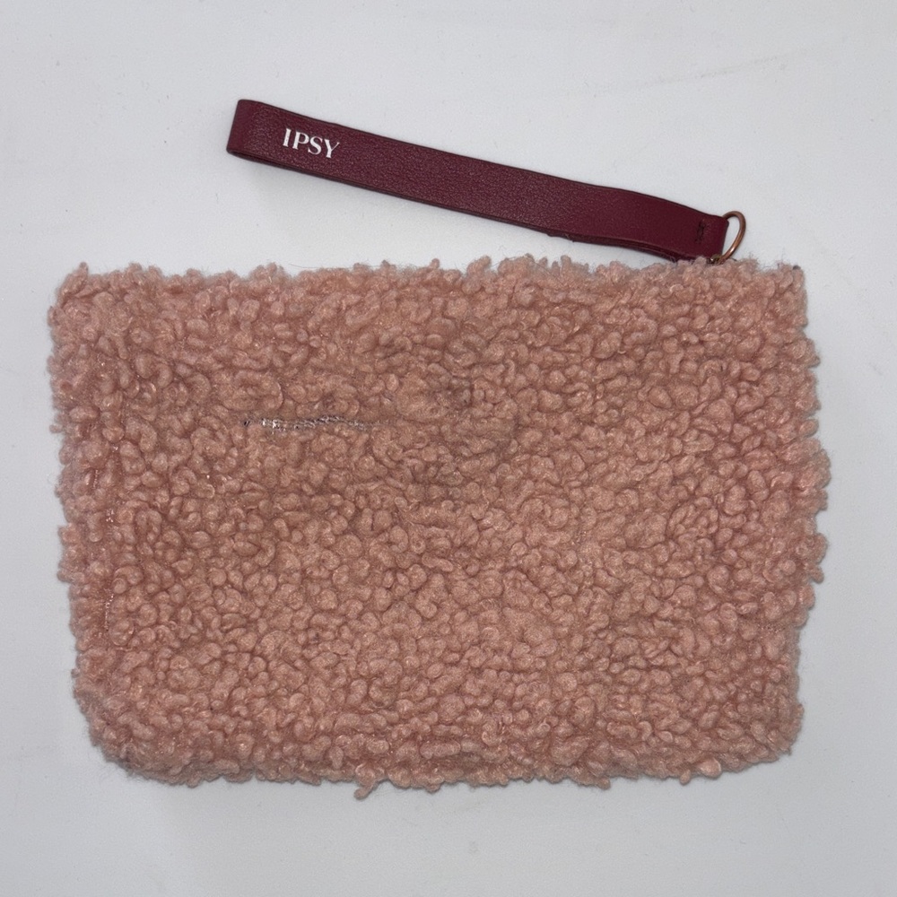 Ipsy Blush Terry Cosmetic Makeup Bag